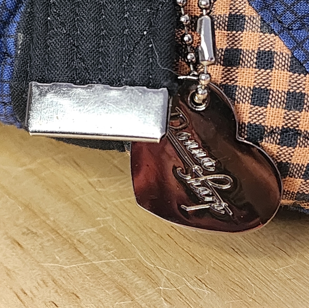 Donna Sharp Quilted Patchwork Clutch Bag - image 4